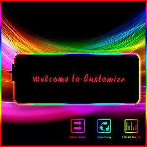 Miếng Lót Chuột Và Bàn Phím RGB Thay Đổi Màu Sắc Phát Sáng Chống Nước Logo & Kích Thước Tùy Chỉnh Miếng Lót Chuột Chơi Game Toàn Bộ Bàn Siêu Nặng Chống Trượt - Product Image 6