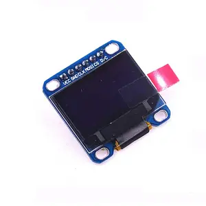 Affichage numérique Oled Spi I2C 0.96 pouces, 6 broches, bleu, interface Spi SSD1306, Module à monter soi-même, pour Arduin0 51 SMT32 I/O, 12864