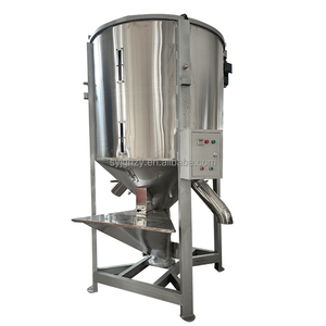 Mélangeur vertical personnalisé en acier inoxydable pour <span class=keywords><strong>granulés</strong></span> plastiques, aliments pour animaux, engrais organiques, mélange uniforme - Product Image 3