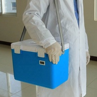 Boîte de transport de sécurité biologique Biobase avec thermomètre numérique, transporteurs de vaccins et de VTM, boîte de transport de sécurité biologique pour laboratoire BTB-L12