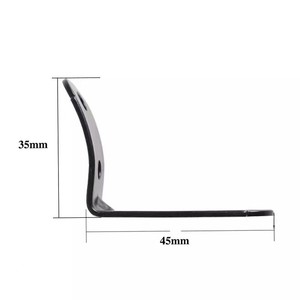 Audi A4 S4 Gearbox Hinge <b>Bracket</b> Repair Kit <b>Black</b> Steel For Replace And Repair Part Number D2403 - Product Image 4