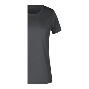 T-shirt personnalisé pour femme, col rond, manches courtes, style urbain, en coton biologique polaire uni, respirant et gaufré, respectueux de l'environnement - Product Image 5