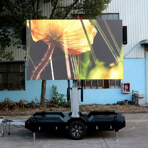 Trailer Mounted LED <b>Display</b> Screen 3.84*2.24m P4 IP65 Outdoor Digital Signage for Advertising with Wifi Control - Product Image 1