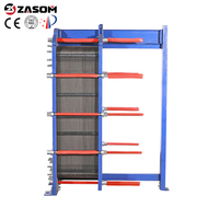 Échangeur de chaleur à plaques / Chauffe-gaz en acier inoxydable brasé pour refroidisseur d'huile moteur 220V Garantie 1 an
