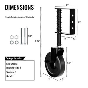 <span class=keywords><strong>Roue</strong></span> de porte robuste <span class=keywords><strong>pour</strong></span> portes battantes - Product Image 2