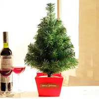 Настольная Рождественская мини-елка 45 см, Искусственная елка, рождественские украшения, миниатюрная Рождественская елка Гуандун