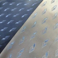 Tissu de doublure jacquard métallique tissé en polyester viscose léger et doux personnalisé pour chemises, costumes, manteaux et vestes pour filles