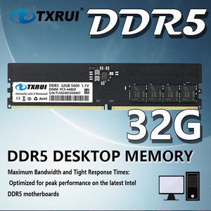 High Speed <b>Used</b> Gaming DDR5 32GB 5600MHz ECC UDIMM Desktop RAM for PC in Stock Memoria RAM - Product Image 5