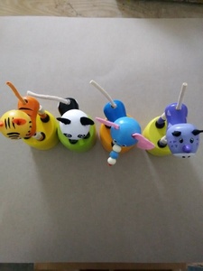 Mini animale in legno Pop-up Push pupazzo dito giocattolo per bambini pupazzi e teatri <span class=keywords><strong>di</strong></span> <span class=keywords><strong>marionette</strong></span> - Product Image 3