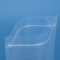 Sacs en plastique PET+CPP à fermeture éclair thermoscellée, fabrication chinoise, impression gravure personnalisée, fond plat transparent, sécurité pour chips de pommes de terre