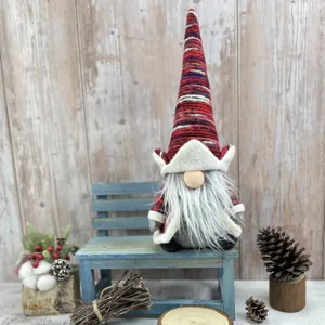BPJ Xmas Handmade Faceless Plüsch Handmade Gefüllte Gnome Weihnachts schmuck Santa Doll Elf Dekorationen Weihnachts zwerg