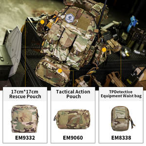 Gilet Tattico Emersongear Produttore in Nylon Cordura 500D per Esterni Gilet Tattico Molle Porta Piastre - Product Image 5