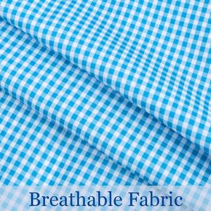 Toptie ชุดเดรสแขนยาวเข้ารูปสำหรับผู้ชายเสื้อเชิ้ตลำลองพิมพ์ลายสก็อตพร้อมกระดุมแถวเดียวโลโก้ออกแบบได้ตามต้องการ - Product Image 6