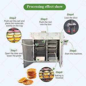 เครื่องอบแห้งผลไม้แบบแห้งสำหรับอุตสาหกรรมเครื่องอบแห้งระบบอบแห้งระบบหมุนเวียนอากาศร้อนไฟฟ้าสำหรับการแปรรูปอาหาร - Product Image 3