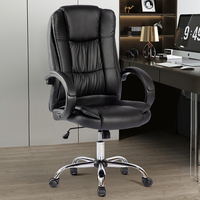 Support lombaire en cuir PVC rotatif robuste à la mode mobilier de bureau à domicile fauteuil de bureau travail ordinateur chaise de bureau