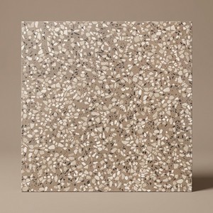 Piastrella in Terrazzo Marrone Veneto 60 X 60 Cm Finitura Opaca Bordo Rettificato Spessore 10 Mm - Product Image 1