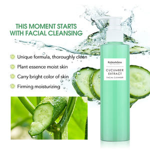 RubioAromaナチュラルオーガニックビーガンキュウリライトニングセンシティブスキンフェイシャルクレンザーニキビクリアチャイニーズフェイスウォッシュ - Product Image 4