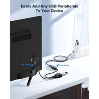 Cable Divisor en Y OTG para Transferencia de Datos, Compatible con Fire TV 3/2.ª Generación, Fire Stick, PC, Adaptadores y Extensor