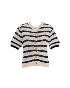 Cardigan Casual da Donna Sopra il Ginocchio per Autunno Inverno, Pronto da Indossare, 100% Cotone, Lavorazione Senza Cuciture, Vestibilità Comoda - Product Image 1