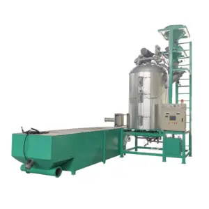 Expanded polystyrene foam batch eps foaming machine