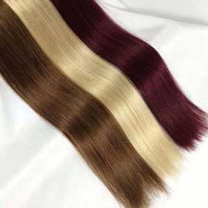 Extensions de cheveux ondulés lisses et soyeux de haute qualité, cheveux humains de qualité supérieure, texture naturelle, doux, lisses, légers - Product Image 5