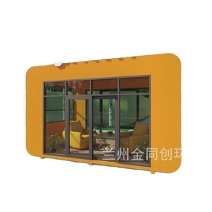 ซุ้มขายอาหารเคลื่อนที่โคคา-โคลา ทำจากสแตนเลส พร้อมพื้นที่เตรียมอาหารกลางแจ้ง มีระบบไฟฟ้าในตัว ประกอบง่าย - Product Image 3