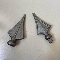 High Quality Wrought Iron Elements Forged Spearheads,wrought Iron Stud Wrought Iron Spearhead