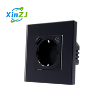 Prise intelligente WiFi/Zigbee de type XZJ 86, norme européenne, USB+Type-C, charge rapide Gooee, mesure de la puissance PD, prise murale électrique A+C