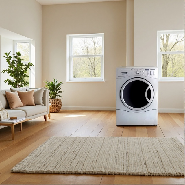 Brand New Automatic 12KG Front Loading Stainless Steel Energy-Saving Washing Machine with LED Display