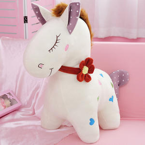 Vente chaude Personnalisable Cheval En Peluche Jouet Nouveau & Ins pour Couples Doux Écologique EN71 Certifié Poupée - Product Image 4