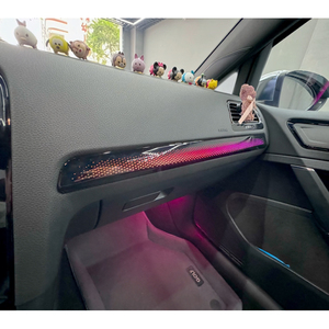 Éclairage d'ambiance intérieur personnalisé pour Volkswagen Golf 7 2014-2020, bande LED acrylique Symphony, lampe d'ambiance, vente d'usine - Product Image 3