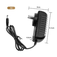 Prise UE AU US UK Adaptateur secteur 24w Prise murale AC100-240V vers DC12v 2a SMPS 5V 6V 9v 24v 0.5A 1A 2A 3A 4A 5A Adaptateur 12 Volts