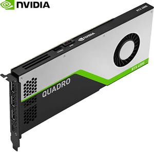 Nouveau pour <span class=keywords><strong>NVIDIA</strong></span> Quadro <span class=keywords><strong>RTX</strong></span> <span class=keywords><strong>4000</strong></span> 8GB GDDR6 GPU poste de travail de bureau carte graphique DP 3D modélisation rendu dessin ventilateur refroidisseur - Product Image 5