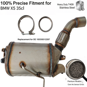 Filtro Antiparticolato DPF per BMW X5 35d E70 3.0L Diesel 2009-2013 <span class=keywords><strong>OE</strong></span> 18308512287 18307804112 Kit di Montaggio Diretto - Product Image 1