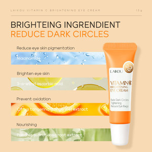 Crème Contour des Yeux Anti-Âge LAIKOU VC : Élimination des Cernes, Massage Anti-Rides, Hydratation et Effet Lifting pour les Poches sous les Yeux - Product Image 5