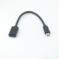 Cable Adaptador OTG Tipo C 3.1, Macho Tipo C a Hembra USB 3.0, para Teléfono Móvil, Tableta, Computadora, Conexión de Unidad USB, OTG