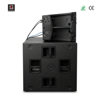 Lasesound K3 Dual 12 pouces, enceinte de scène professionnelle, 900W RMS, 143dB SPL max, haut-parleur de compression de 4 pouces, enceinte PA, CE RoHS