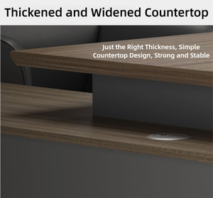 Juego de mesa y silla de oficina de diseño moderno y sencillo al por mayor económico mesa de jefe de escritorio de oficina modular ejecutivo para oficina - Product Image 3