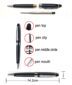 EACAJESS fabbrica personalizzazione all'ingrosso di lusso penna a sfera capacitiva <span class=keywords><strong>apple</strong></span> stilo penna LOGO stampato - Product Image 5