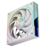 Ventilateur de refroidissement pour boîtier PC Prism 10 Pro ARGB 120 mm PWM RVB adressable avec effet miroir infini pour ordinateur de bureau gaming et CPU