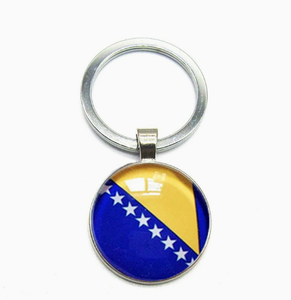 Portachiavi Souvenir della Bandiera Nazionale di <span class=keywords><strong>Palau</strong></span>, Ciondolo Personalizzato con Bandiere Nazionali di Tutti i Paesi, Gioielli con Pendente a Forma di Bandiera - Product Image 5