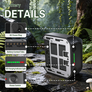 <span class=keywords><strong>Batterie</strong></span> lithium V-lock WB78S 97,2 Wh, 10,8 V, 9000 mAh, alimentation portable, adaptée aux caméras portables, aux caméras de chasse en extérieur - Product Image 5