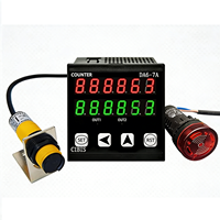 Compteur numérique électronique intelligent avec affichage infrarouge et détection automatique DA6-7A pour convoyeur industriel 110-265V
