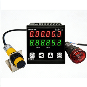 Contador Digital Electrónico con Pantalla Inteligente, Sensor Infrarrojo Automático, Contador de Puntos para Cintas Transportadoras Industriales DA6-7A, 110-265V - Product Image 4