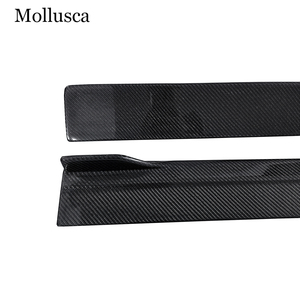 สเกิร์ตข้างคาร์บอนไฟเบอร์ทรง FD สำหรับรถยนต์ CLA-Class W118 W177 ปี 2021-2026 - Product Image 5