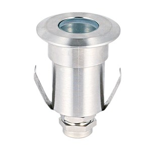 Lumières LED encastrées pour <span class=keywords><strong>piscine</strong></span>, <span class=keywords><strong>terrasse</strong></span> en béton, en acier inoxydable, verre trempé, IP68, 42 mm, 52 mm, blanc chaud, en gros - Product Image 3