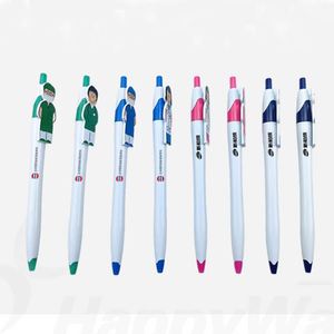Stylo à bille créatif en forme de dessin animé pour médecins et infirmières avec logo personnalisé, stylo publicitaire, stylo promotionnel, cadeau d'affaires - Product Image 3