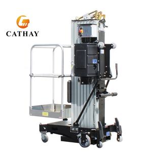 Plataforma de Trabajo Elevadora de Aluminio de 10M 12M, Elevadores para una Persona, Plataforma de Trabajo Aérea, Gran Venta - Product Image 5