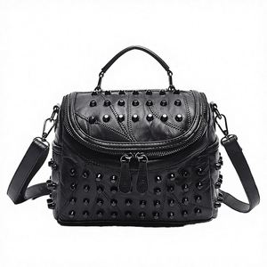 Genuine Leather Slouchy Dumpling Bag to Work Cowhide <b>Small</b> <b>Handbag</b> Ladies Crossbody Sling Bags with Adjustable Strap - Product Image 2