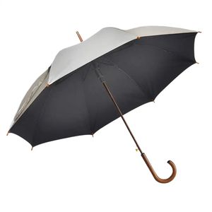 LS FINE OCEAN Fournisseur Vente en gros J Manche en bois <span class=keywords><strong>Mini</strong></span> bâtons droits Logo personnalisé Parapluie en bois <span class=keywords><strong>Pluie</strong></span> Contrôle manuel Guarda Chuva - Product Image 6